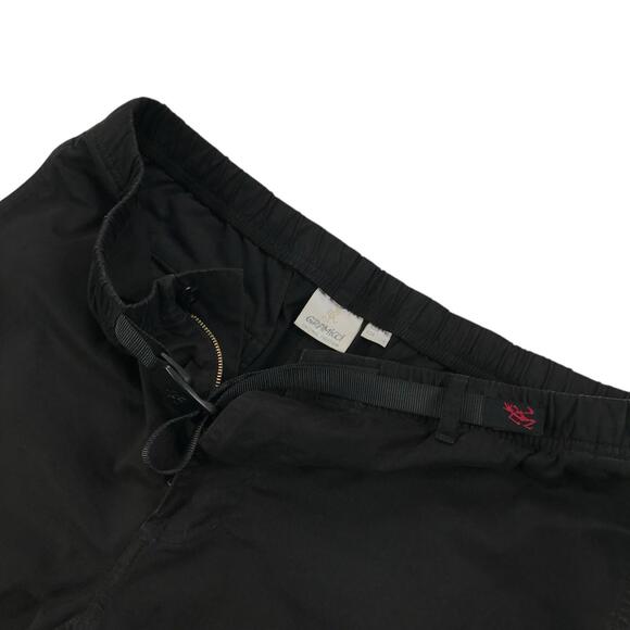 Gramicci NN Pants Mens Large L Black Belted Joggers Chino Relaxed Fit Hiking - Picture 4 of 4